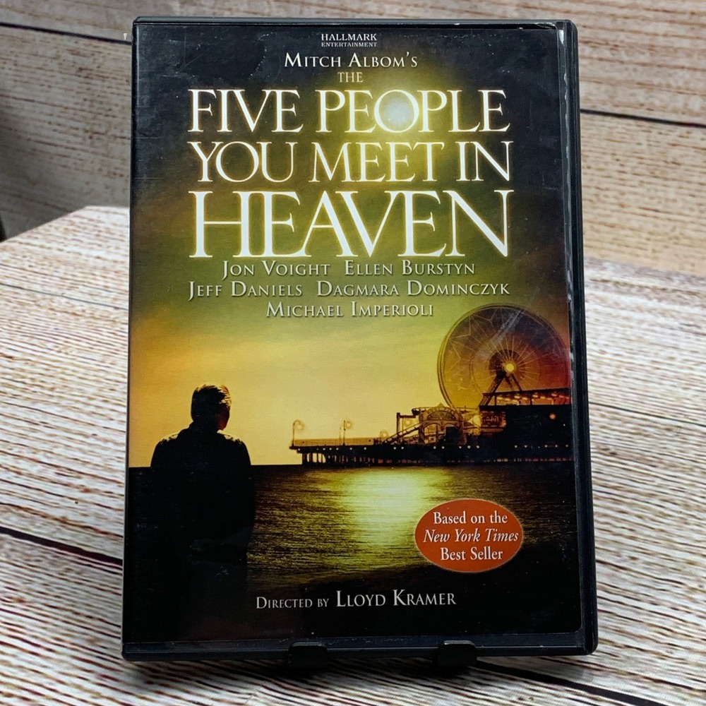 The Five People You Meet‎ in Heaven [2004 DVD] Hallmark Mitch Albom Jon Voight